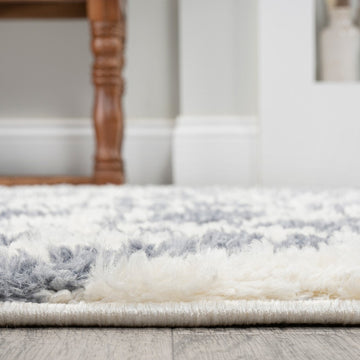 Astrid Retro Trellis High-low Area Rug
